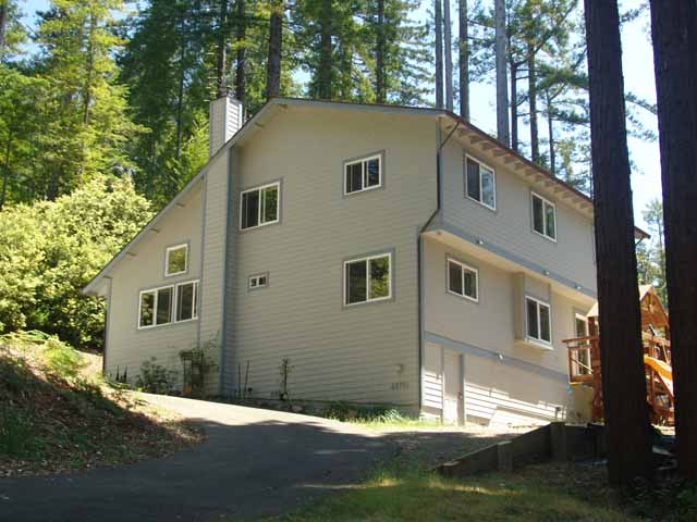 large family home above the sub